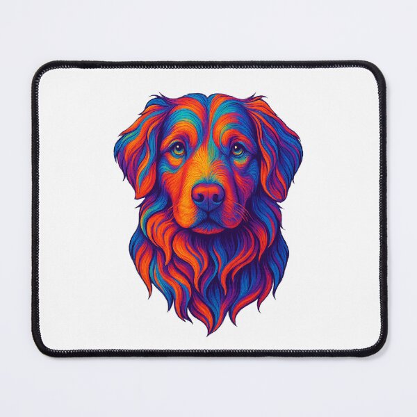 Item preview, Psychedelic Toller Nova Scotia Duck Tolling Retriever designed and sold by The Junto Shop.