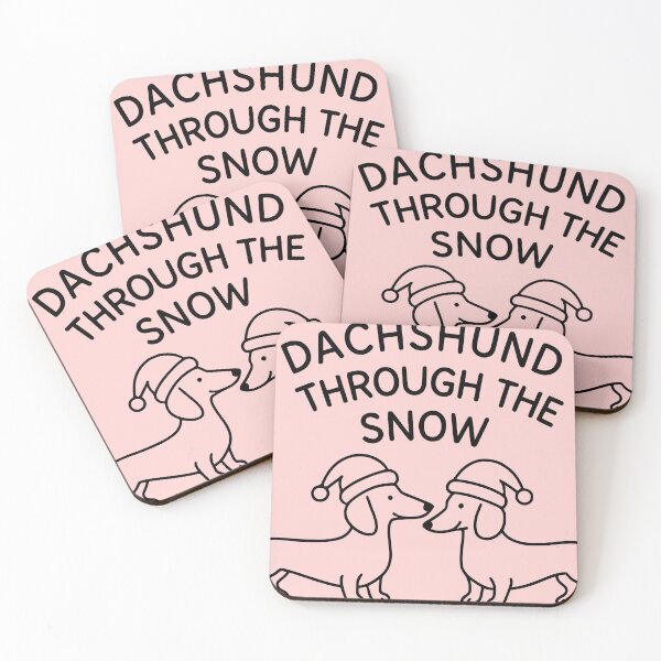 Item preview, Christmas Sausage Dogs designed and sold by Stefan Slater.