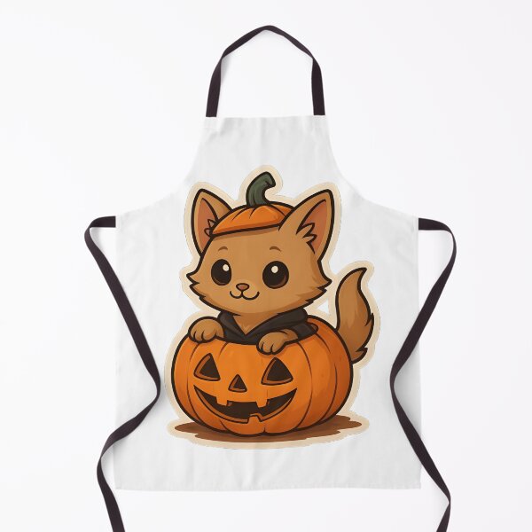 Item preview, Cute little kitten in a pumpkin designed and sold by Gold Phoenix Adro.