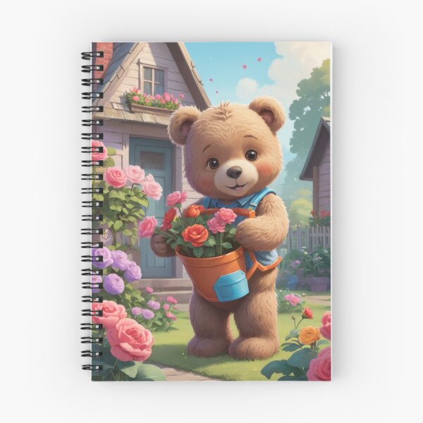 Item preview, Teddy Bear in Valentine Garden designed and sold by Sweet Dreams Ambience.