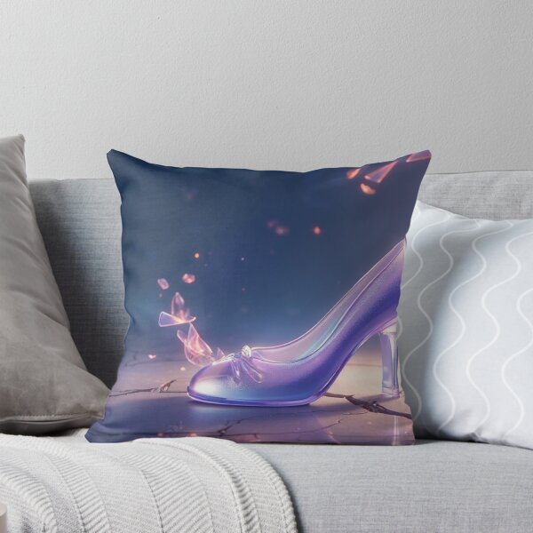Item preview, Cinderella’s Glass Slipper – Enchanted Fairytale Shoe Art designed and sold by HopaHope.