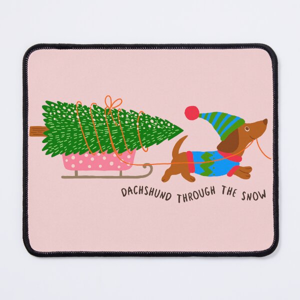 Item preview, Holiday Helper: The Christmas Dachshund designed and sold by designt1shirts.
