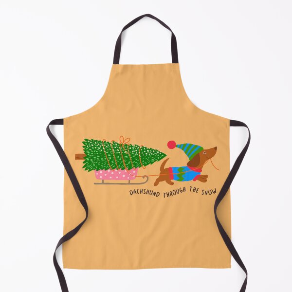 Item preview, Holiday Helper: The Christmas Dachshund designed and sold by designt1shirts.