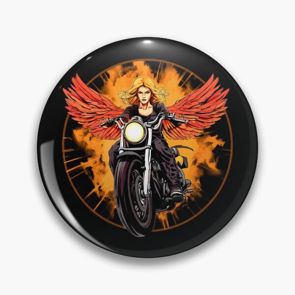 Item preview, Angel Motorcycle / Motorcyclist Angel designed and sold by Soulskier.