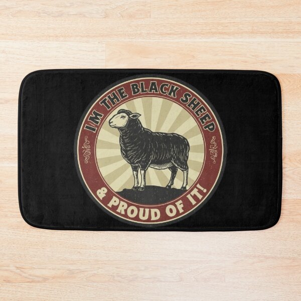 Item preview, Black Sheep & Proud Of It – Bold Graphic Design designed and sold by Blaze & Trail Creative.