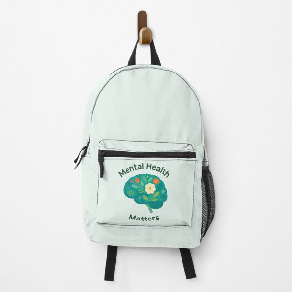 Item preview, Mental Health Matters — Botanical Brain Illustration | Positive Reminder & Wellness Art designed and sold by PureBrain.