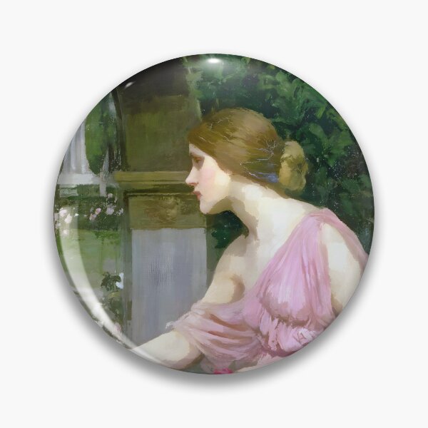 Item preview, Psyche Entering Cupid's Garden - John William Waterhouse designed and sold by Jon-Baran.