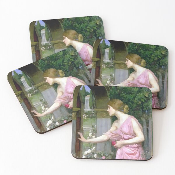 Item preview, Psyche Entering Cupid's Garden - John William Waterhouse designed and sold by Jon-Baran.