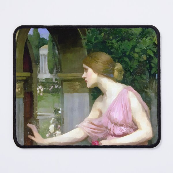 Item preview, Psyche Entering Cupid's Garden - John William Waterhouse designed and sold by Jon-Baran.
