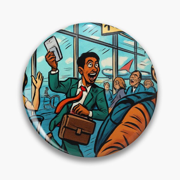Item preview, Airport | Comics style - Cartoon designed and sold by ComicsFactory.