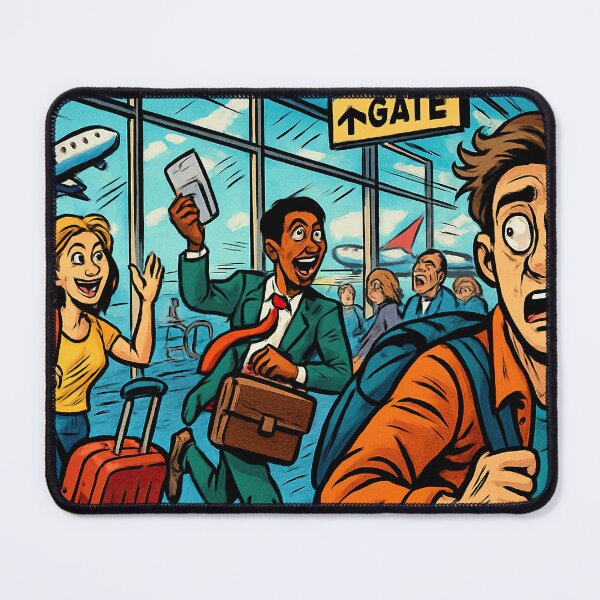Item preview, Airport | Comics style - Cartoon designed and sold by ComicsFactory.
