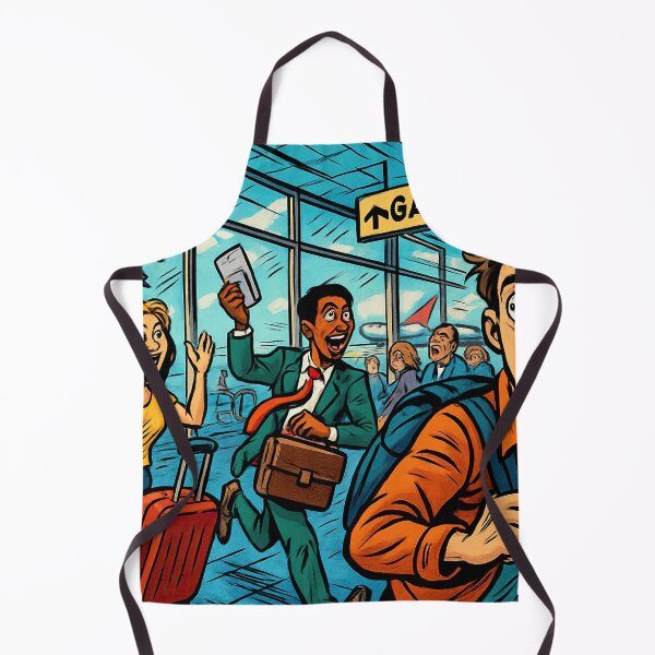 Item preview, Airport | Comics style - Cartoon designed and sold by ComicsFactory.