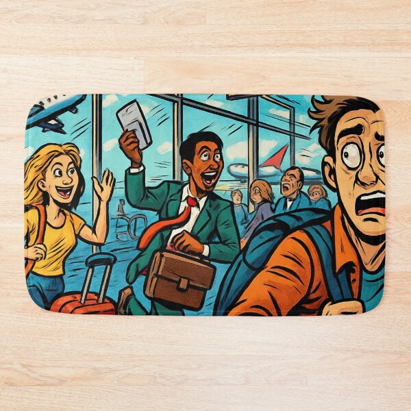 Item preview, Airport | Comics style - Cartoon designed and sold by ComicsFactory.