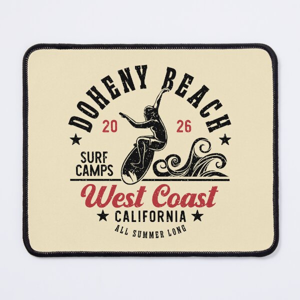 Item preview, Doheny Beach Surf Camp Surfing Dana Point California designed and sold by eclecTEEq.