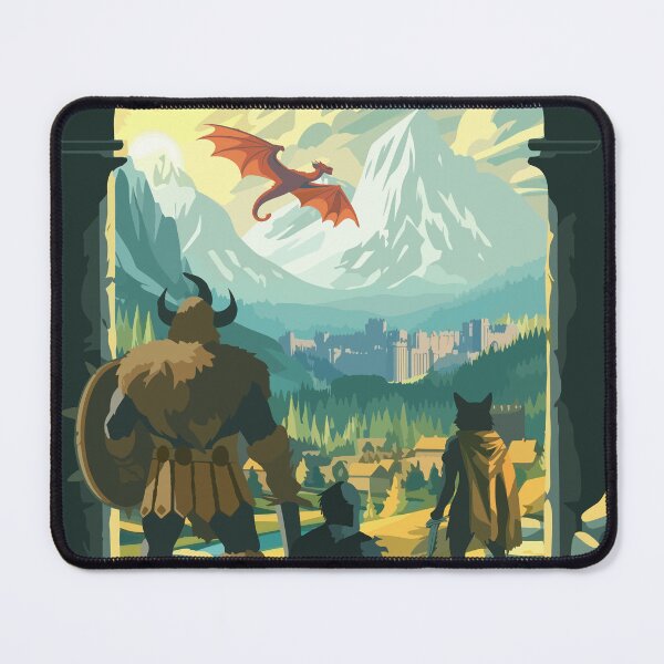 Item preview, Gloomhaven - Inspired Illustration / Retro Board Game Poster / Wall Art Print / Fantasy, Board Game, RPG, DnD / Home Decor Gift Idea designed and sold by RoleplayRealm.