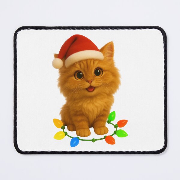 Item preview, Christmas British Longhair Cat designed and sold by Sillytoe.