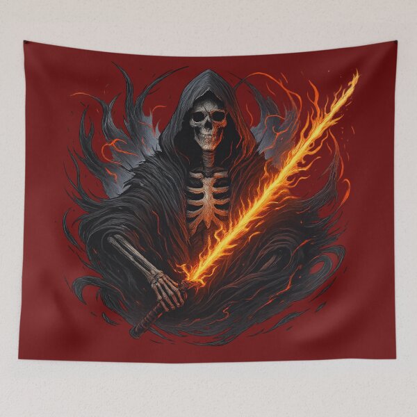 Item preview, Infernal Reaper designed and sold by DeadThingsShop.