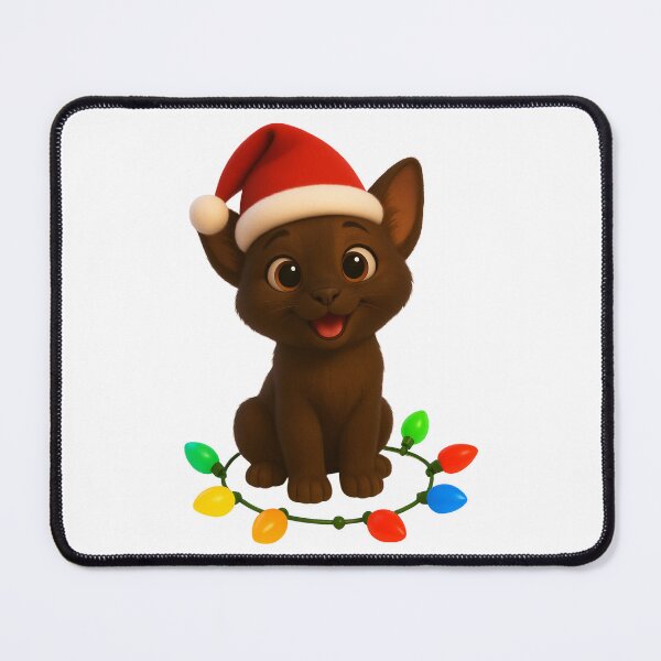 Item preview, Christmas Burmese Cat designed and sold by Sillytoe.
