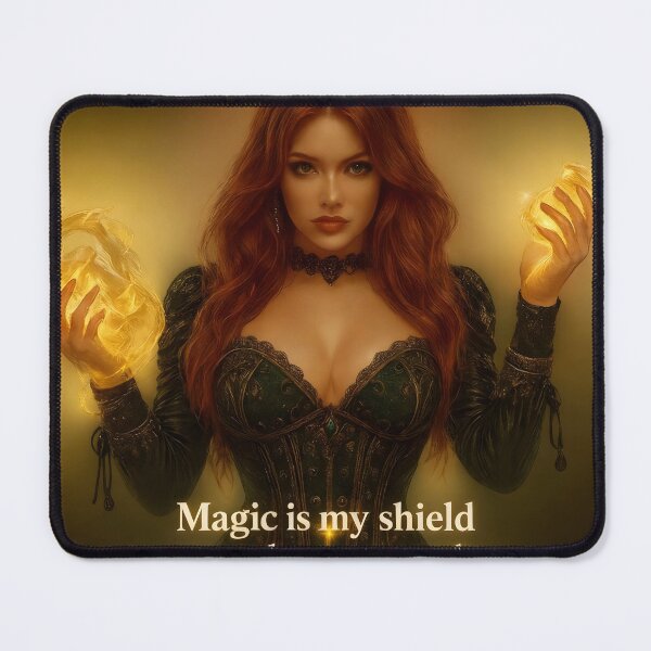 Item preview, Triss Merigold Sorceress - Magic Is My Shield  designed and sold by InkloreCulture.