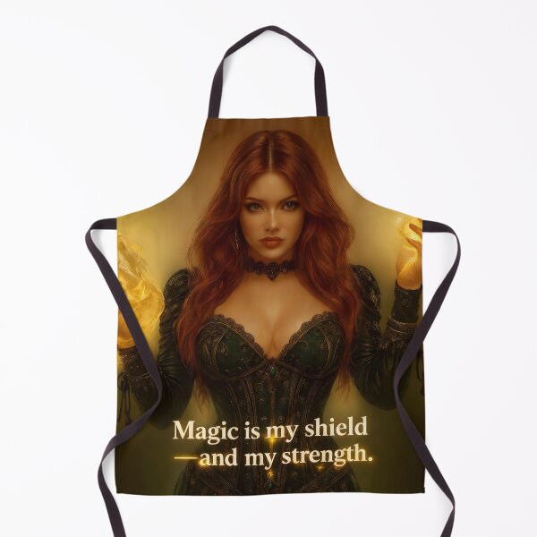 Item preview, Triss Merigold Sorceress - Magic Is My Shield  designed and sold by InkloreCulture.