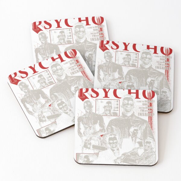Item preview, Classic Murder Scene Collage American Psycho Movie Art For 90s Film Fans Gift For Patrick Bateman Lovers designed and sold by NiyaThievert.