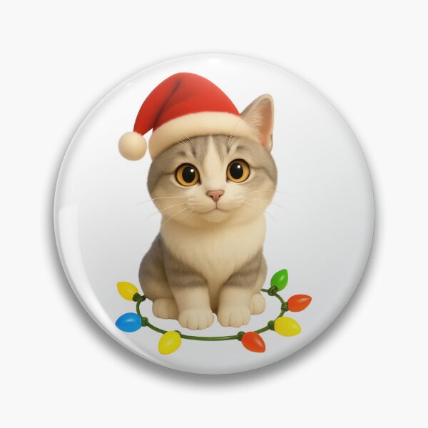 Item preview, Christmas Burmilla Cat designed and sold by Sillytoe.