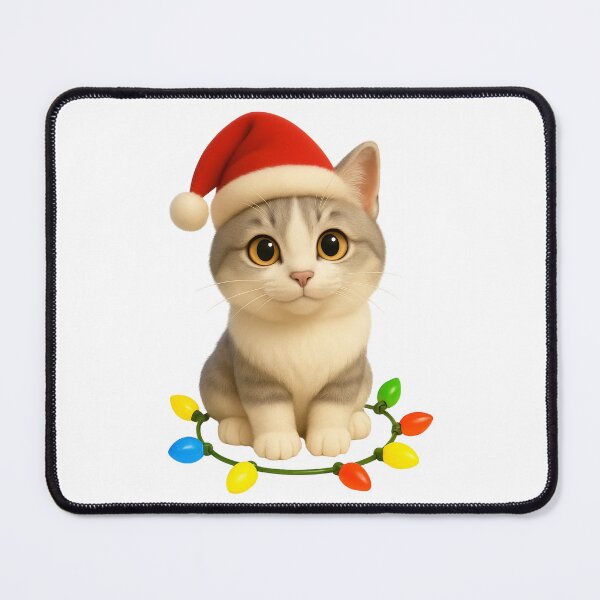 Item preview, Christmas Burmilla Cat designed and sold by Sillytoe.