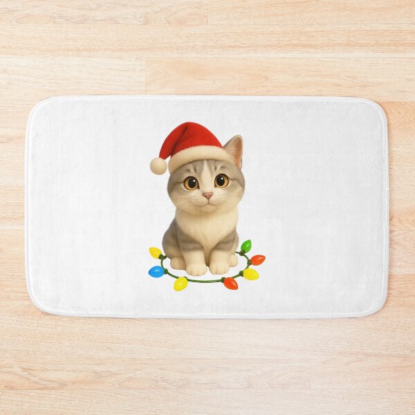 Item preview, Christmas Burmilla Cat designed and sold by Sillytoe.