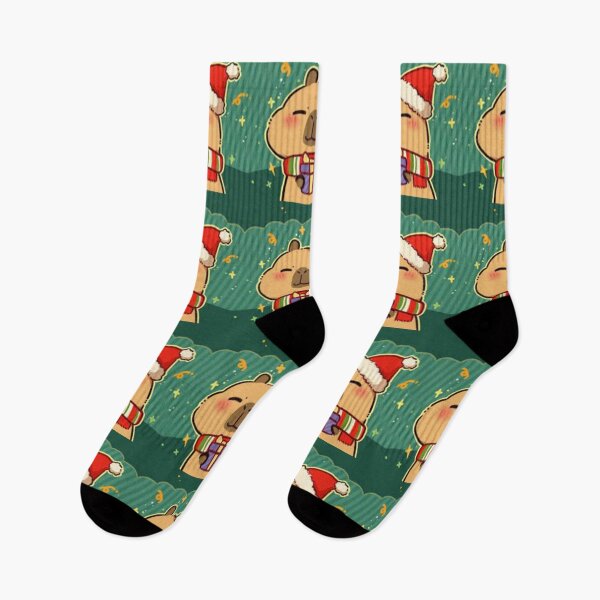 Item preview, “Capybara Christmas Vibes – Cute Holiday Spirit” 4 designed and sold by ArteVirtual28.
