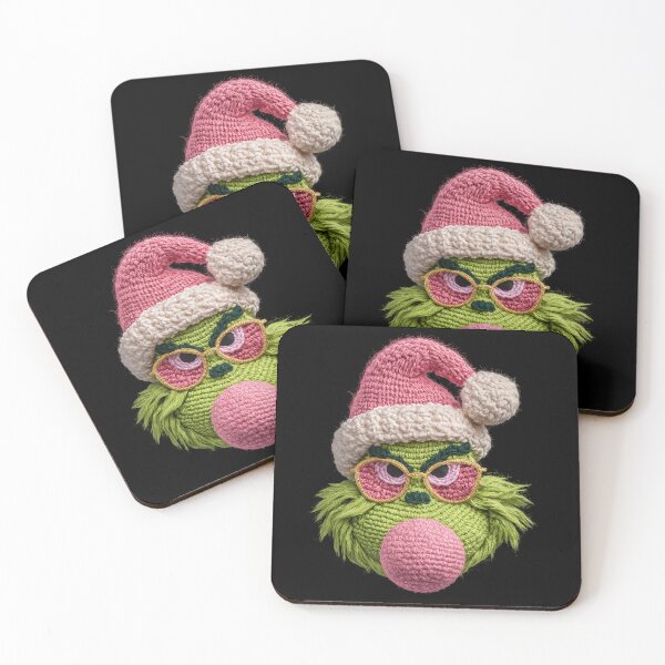 Item preview, The Grinch Flow Christmas (Embroidery) designed and sold by NF Designs Studio DTF.