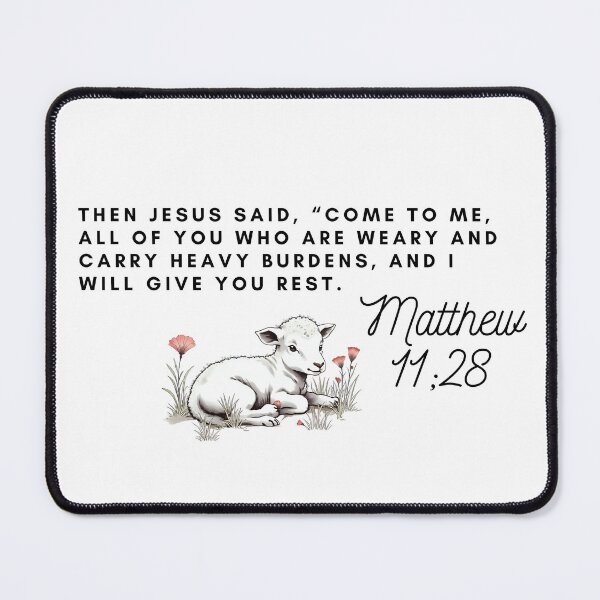 Item preview, Matt 11:28 designed and sold by kvercellono.