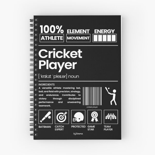 Item preview, Cricket Player || Jobs Series - White designed and sold by bySirena.
