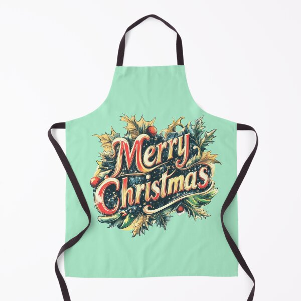 Item preview, Merry Christmas against a backdrop of a bouquet of shrubs, spruce, and leaves designed and sold by JaroDesign2023.