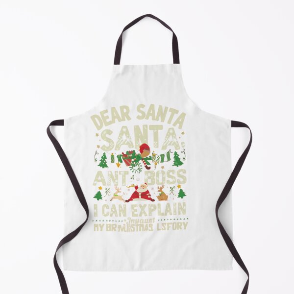 Item preview, Dear Santa Santa Ant-Boss I Can Explain T-Shirt | Funny Christmas Tee designed and sold by YASboutik.