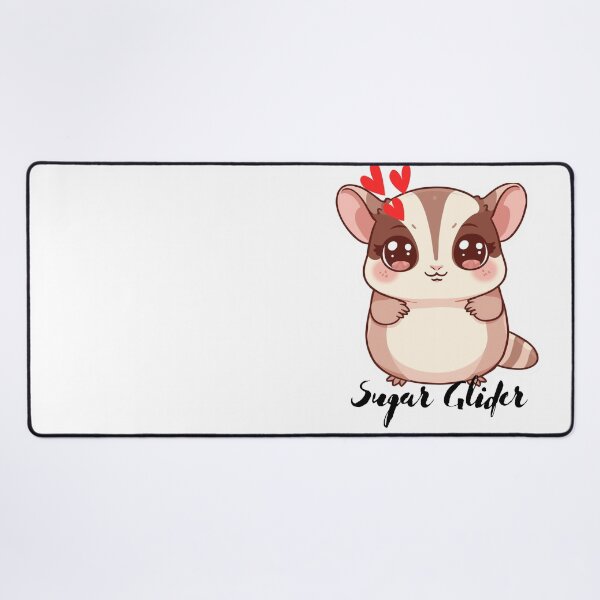 Item preview, Cute Kawaii Sugar Glider | Adorable Chibi Animal Character designed and sold by Lunaria Arts.