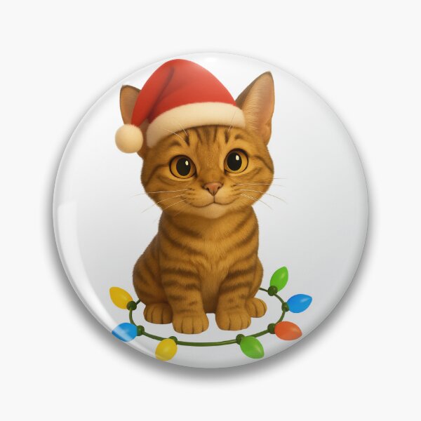 Item preview, Christmas Chausie Cat designed and sold by Sillytoe.