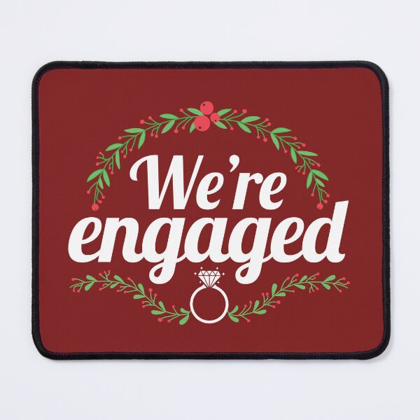 Item preview, Christmas Engagement We're Engaged designed and sold by jaygo.