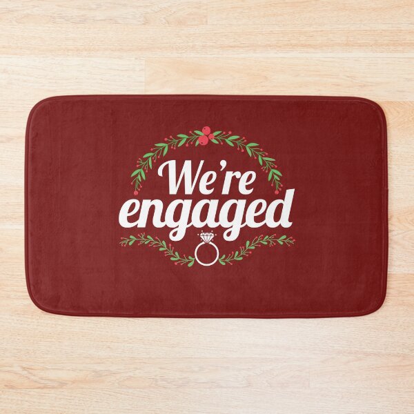 Item preview, Christmas Engagement We're Engaged designed and sold by jaygo.