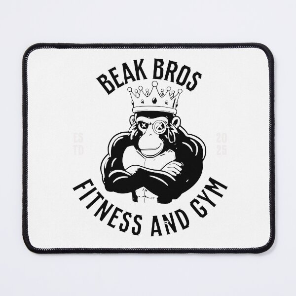 Item preview, Beak Bros Fitness and Gym – Vintage Gym Logo Design designed and sold by BeakBros.
