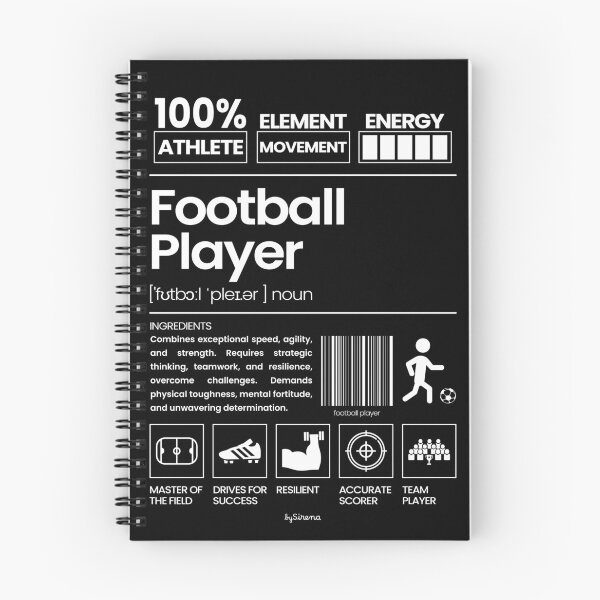 Item preview, Football Player || Jobs Series - White designed and sold by bySirena.