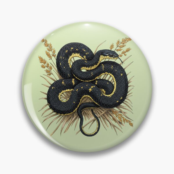 Item preview, Speckled Kingsnake in Wheat Grass designed and sold by BirdsnStuff.