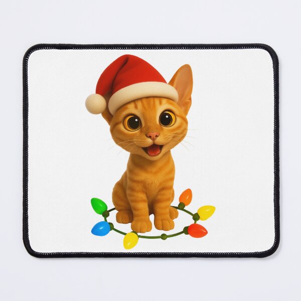 Item preview, Christmas Cornish Rex Cat designed and sold by Sillytoe.