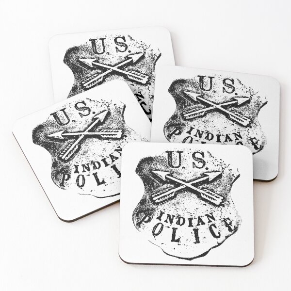Item preview, US Indian Police; Vintage; designed and sold by StickerApe.