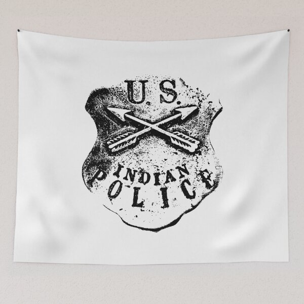 Item preview, US Indian Police; Vintage; designed and sold by StickerApe.