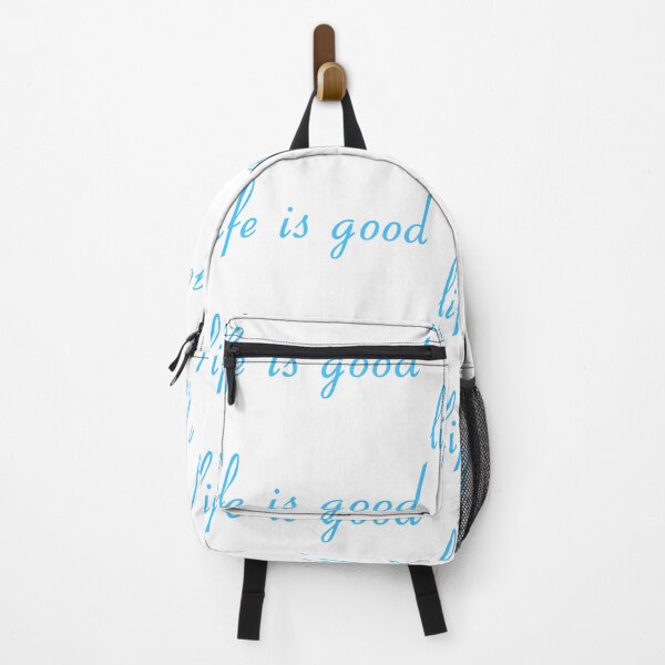 Item preview, Life is Good - Minimalist Blue Script Typography designed and sold by ArsVisuals.
