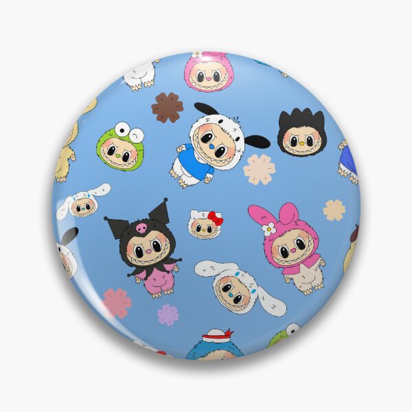 Item preview, Labubu X Kawaii Pattern v1 designed and sold by Diyanggostyle.