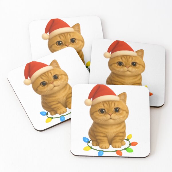 Item preview, Christmas Exotic Shorthair Cat designed and sold by Sillytoe.