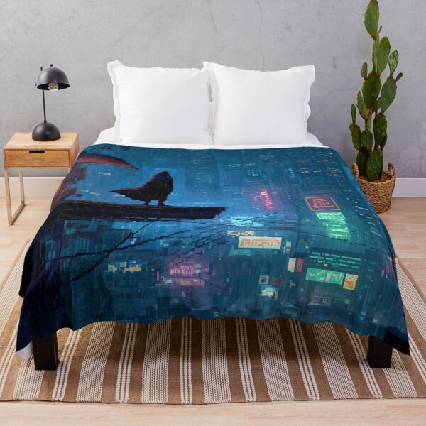 Item preview, Pixel Rogue in the Neon City designed and sold by Rtymer.