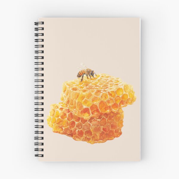 Item preview, Two Pieces of Honeycomb and a Bee designed and sold by Violet Peonies.