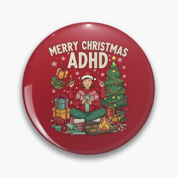 Item preview, ADHD Christmas Chaos designed and sold by Uglyandcute.